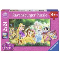 Ravensburger Puzzle 2 x 24pc - Disney Palace Pets - Best Friends of The Princess