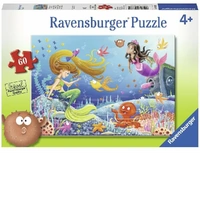 Ravensburger Puzzle 60pc - Mermaid Tales