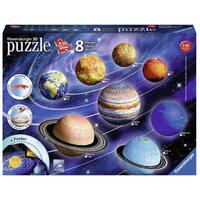 Ravensburger 3D Puzzle 522pc - Solar System 8 Planets