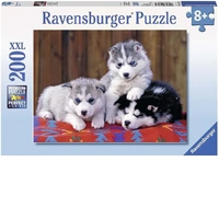 Ravensburger Puzzle 200pc - Huskie Puppies