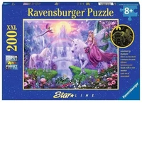 Ravensburger Puzzle 200pc XXL - Unicorn Kingdom Glow in the Dark