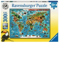 Ravensburger Puzzle 300pc XXL - Animals Of The World