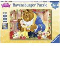 Ravensburger Puzzle 100pc XXL - Disney Beauty And The Beast - Belle & Beast