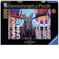 Ravensburger Puzzle 1000pc - Winter Moose