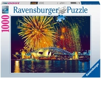 Ravensburger Puzzle 1000pc - Fireworks Over Sydney Australia