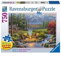 Ravensburger Puzzle 750pc Large Format - Riverside Livingroom