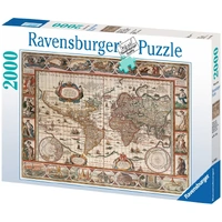 Ravensburger Puzzle 2000pc - Map Of World From 1650