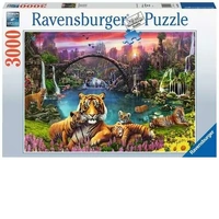 Ravensburger Puzzle 3000pc - Tigers in Paradise