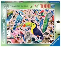Ravensburger Puzzle 1000pc - Amazing Birds