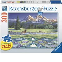 Ravensburger Puzzle 300pc Large Format - Mountain Quiltscape