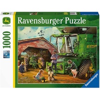 Ravensburger Puzzle 1000pc - John Deere Then And Now