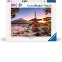 Ravensburger Puzzle 1000pc - Mount Fuji Cherry Blossom View