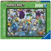 Ravensburger Puzzle 1000pc - Minecraft Challenge