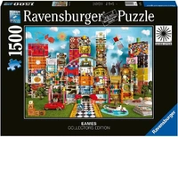 Ravensburger Puzzle 1500pc - Eames House of Cards Fantasy