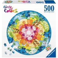 Ravensburger Puzzle 500pc - Circle of Colours Ice Cream