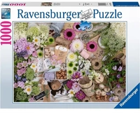 Ravensburger Puzzle 1000pc - Splendid Flower Love