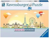 Ravensburger Puzzle 1000pc Panorama - A Day in Paris