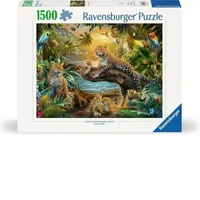 Ravensburger Puzzle 1500pc - Leopards in the Jungle