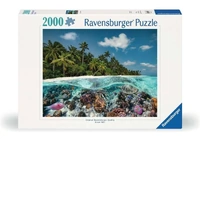 Ravensburger Puzzle 2000pc - A Dive in the Maldives