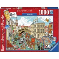 Ravensburger Puzzle 1000pc - Fleroux Cities of the World Venezia