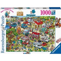 Ravensburger Puzzle 1000pc - Holiday Park 1 The Campsite