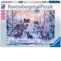 Ravensburger Puzzle 1000pc - Arctic Wolves