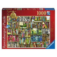 Ravensburger Puzzle 1000pc - The Bizarre Bookshop