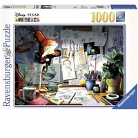 Ravensburger Puzzle 1000pc - Disney Pixar - The Artist's Desk