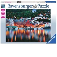 Ravensburger Puzzle 1000pc - Bergen Norwegian