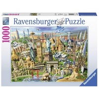 Ravensburger Puzzle 1000pc - World Landmarks