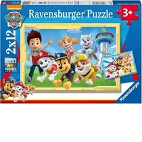 Ravensburger Puzzle 2x12pc - Paw Patrol Super Sleuths