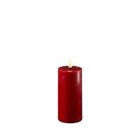 Deluxe Homeart Flameless Candle - Bordeaux 5 x 10cm