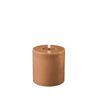 Deluxe Homeart Flameless Candle - Caramel 10 x 10cm