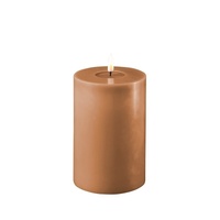 Deluxe Homeart Flameless Candle - Caramel 10 x 15cm