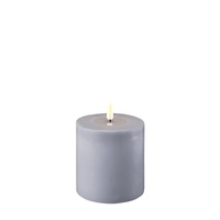 Deluxe Homeart Flameless Candle - Dust Blue 10 x 10cm