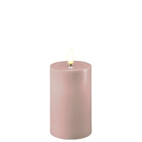 Deluxe Homeart Flameless Candle - Rose 7.5 x 12.5cm