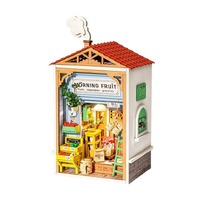 Rolife Wooden Model - DIY Miniature House Morning Fruit Store