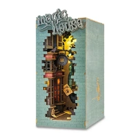 Rolife Wooden Model - DIY Miniature House Book Nook Magic House