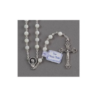 Rosary Beads - Genuine Mother of Pearl