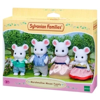 Sylvanian Families - Marshmallow Mouse Family