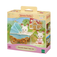 Sylvanian Families - Chocolate Rabbit Twins Set