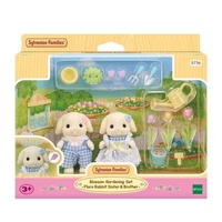 Sylvanian Families - Flora Rabbit Sister & Brother Blossom Gardening Set