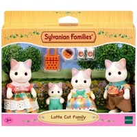 Sylvanian Families - Latte Cat Family