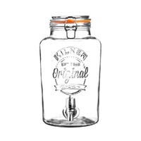 Kilner Round Storage Jar With Dispensing Tap - 5 Litre