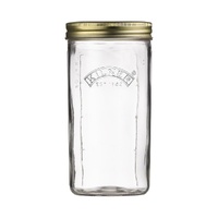 Kilner Wide Mouth Preserve Jar - 1 Litre