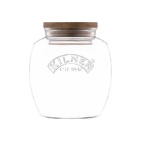 Kilner Universal Jar With Wooden Lid - 2 Litre