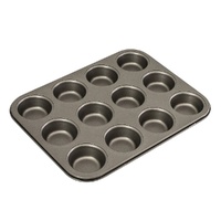 Bakemaster - 12 Cup Non-Stick Muffin Cupcake Pan - 35 x 27cm