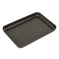 Bakemaster - Rectangular Flan Quiche Pan - 31 x 21 x 35cm