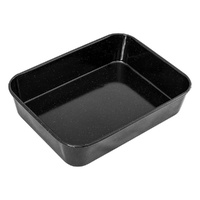 Bakemaster - Professional Vitreous Enamel Baking Pan  - 35 x 25 x 6cm
