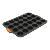 Bakemaster - Silicone 24 Cup Mini Muffin Pan - 36 x 25cm